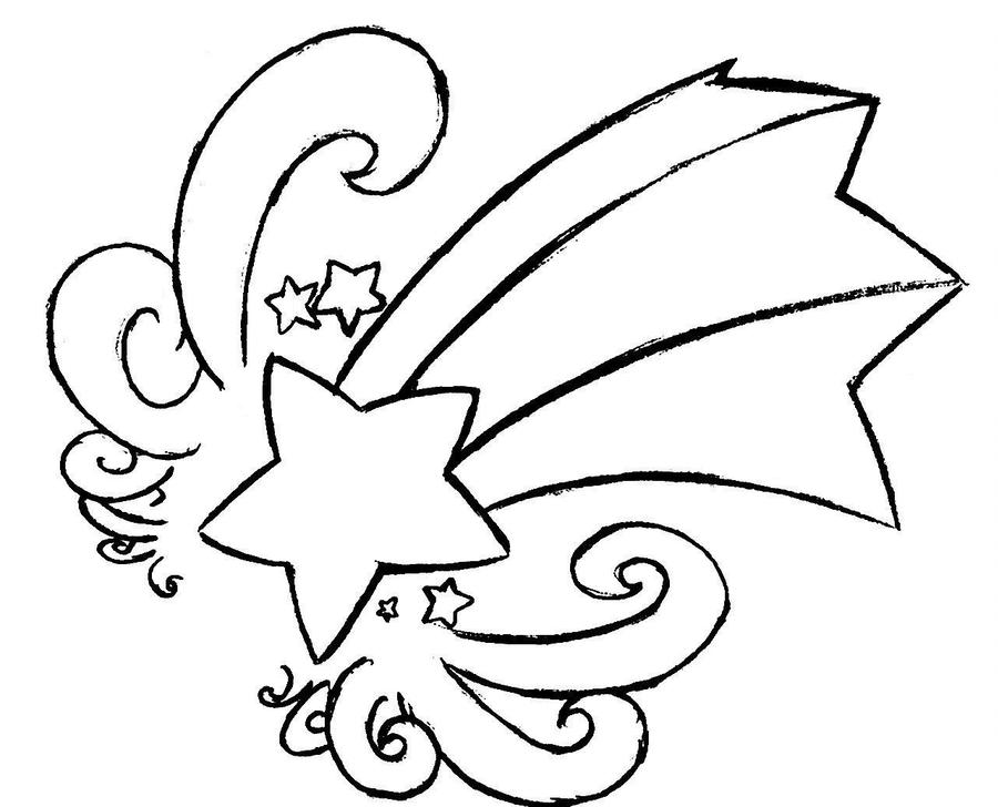 900x728 Falling Star