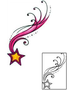 236x292 best shooting star tattoos images ink art, shooting stars