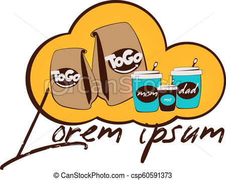 450x357 Fast Food Abstract Banner Cloud And Street Food Family Dinner