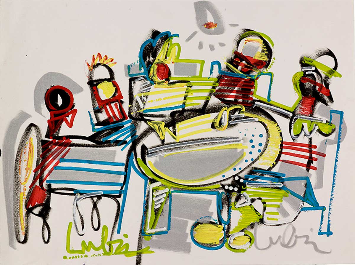 1200x894 Noah Lubin Family Dinner Eden Fine Art Gallery
