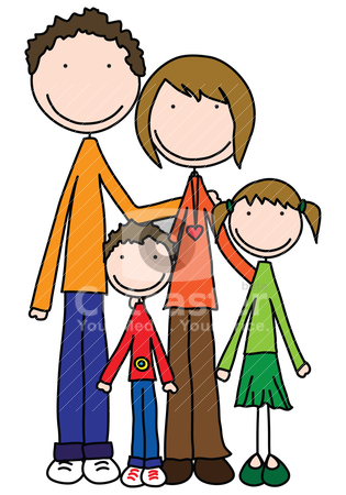 315x450 Family Drawing Clipart
