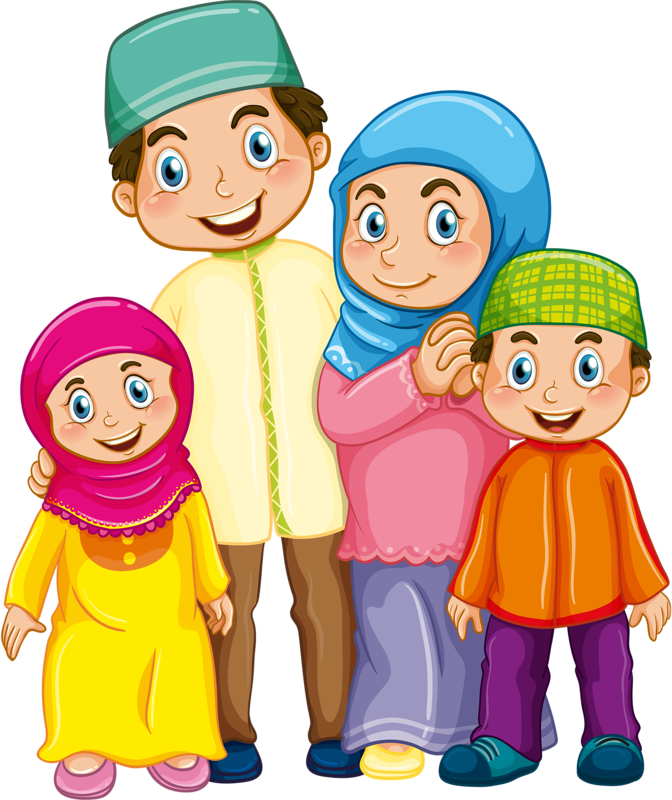 672x800 Islam Drawing Islamic Family Transparent Png Clipart Free