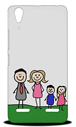 267x445 Cute Family Sketch Drawing Art Hard Phone Case Cover