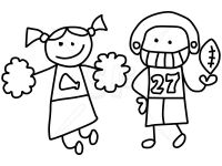 200x150 Stick Figure Family Clip Art Crown Clipart