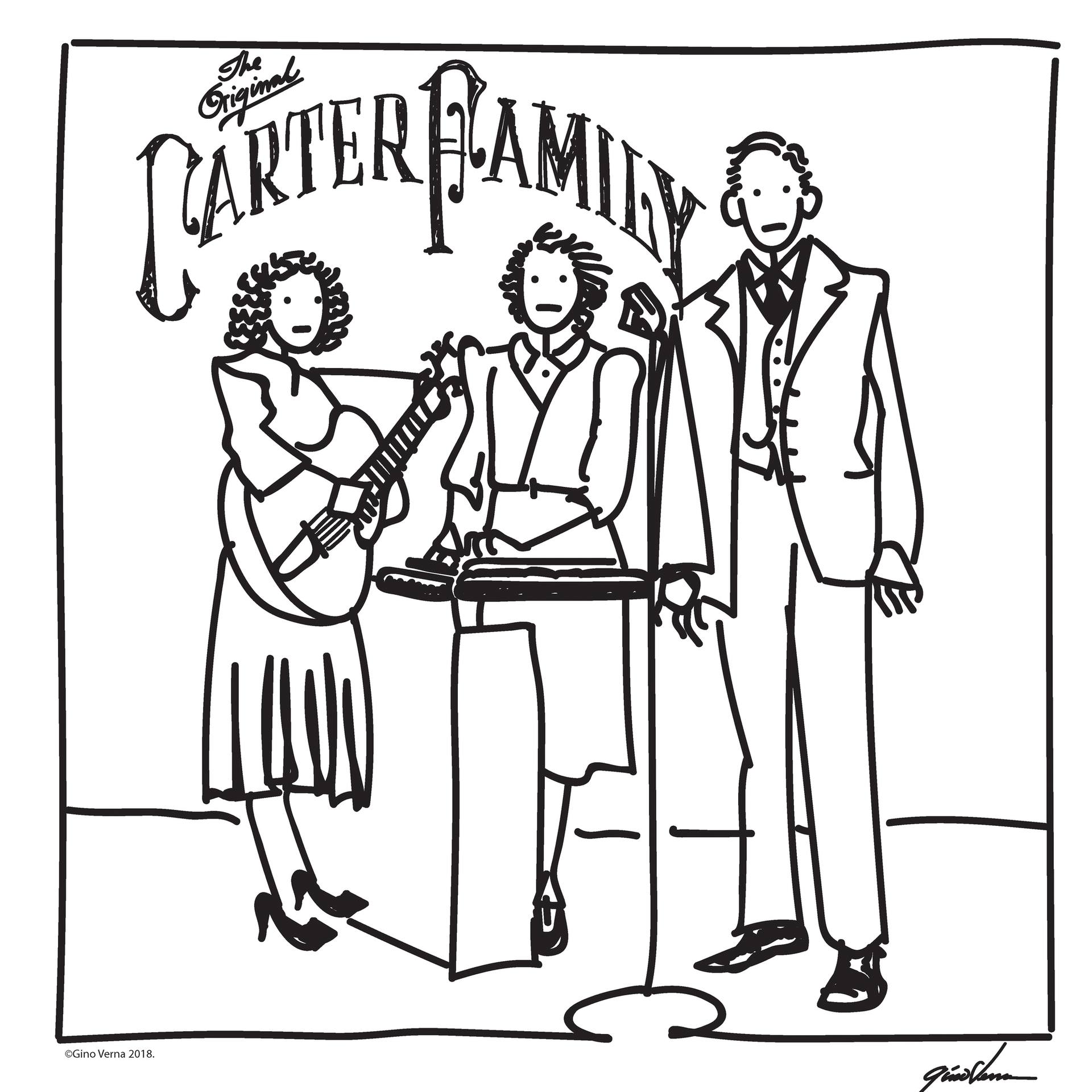 1920x1920 The Carter Family Stick Figures New Media