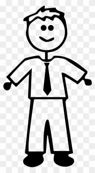 320x580 Three Stick Figure Kids Clipart