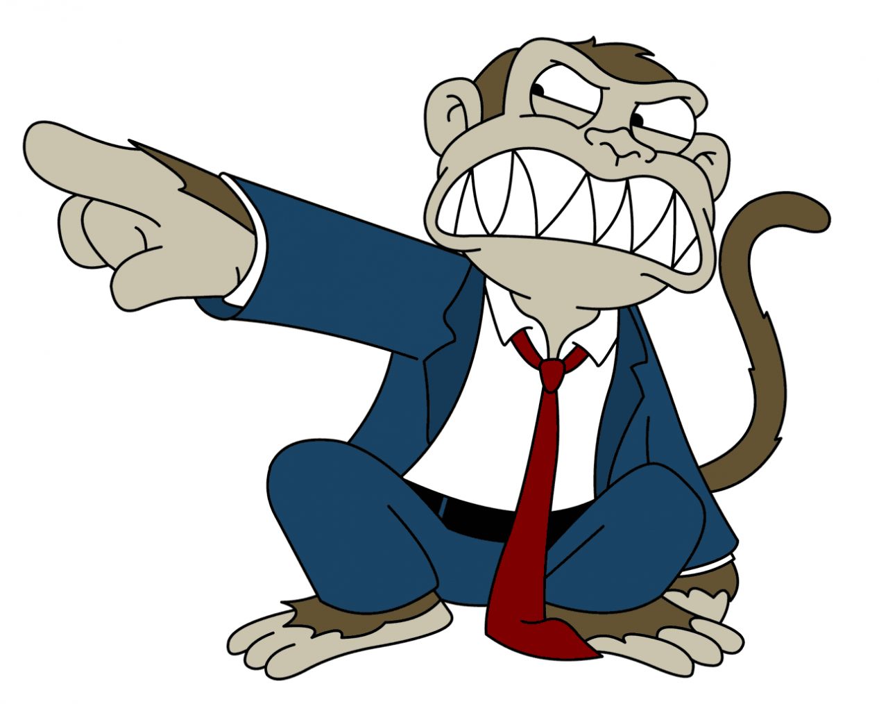 1267x1014 Image For Gt Evil Monkey Drawing