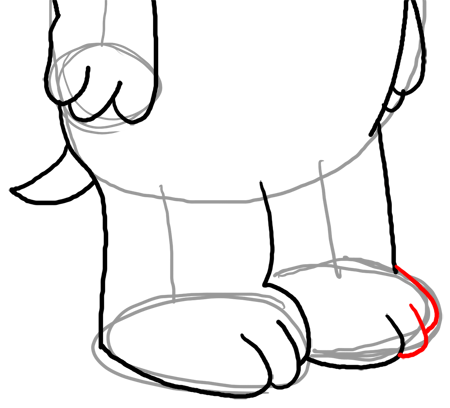 450x408 step how to draw brian from family guy step