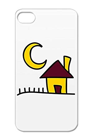 296x445 Childrens Drawings Night Gold Pen Hand Drawn Drawing Sky House