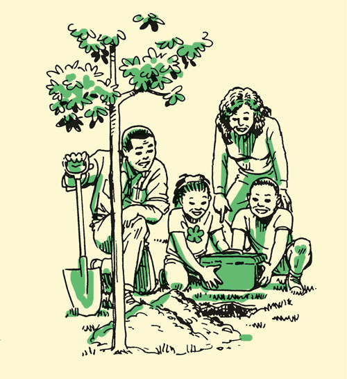 500x546 Extended Family Drawing