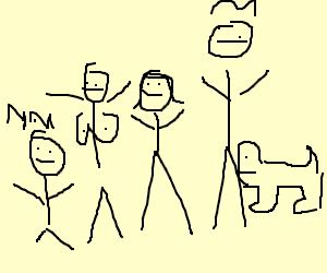 300x250 Kindergarten Family Drawing W Nightmare Girl