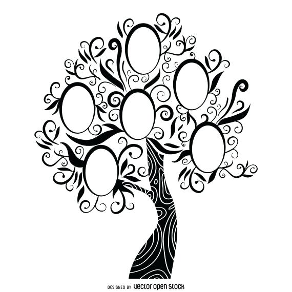 570x570 Family Tree Drawing Free
