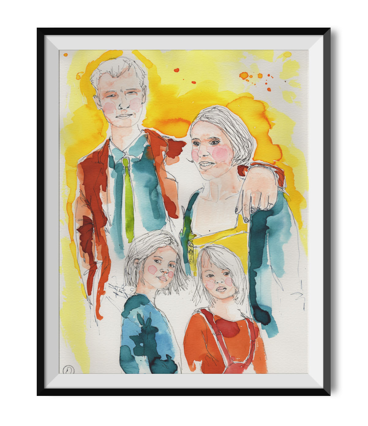 1202x1388 Family Portrait Mutual Aid And Fire