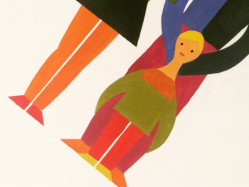 800x600 Family Portrait Illustration