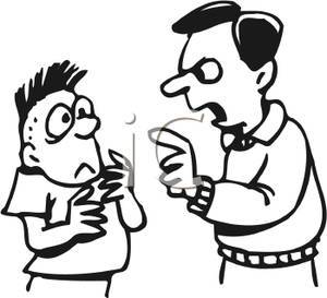 300x273 clash of generations father, son fight at family reunion party