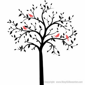 300x300 Family Tree Wall Decals
