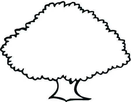 453x350 Simple Tree Outline Simple Tree Outline Dead Stencil Simple Family