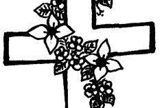 236x157 Simple Cross Drawings Catholic Cool Easy Step Contour