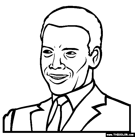 554x565 Famous People Online Coloring Pages