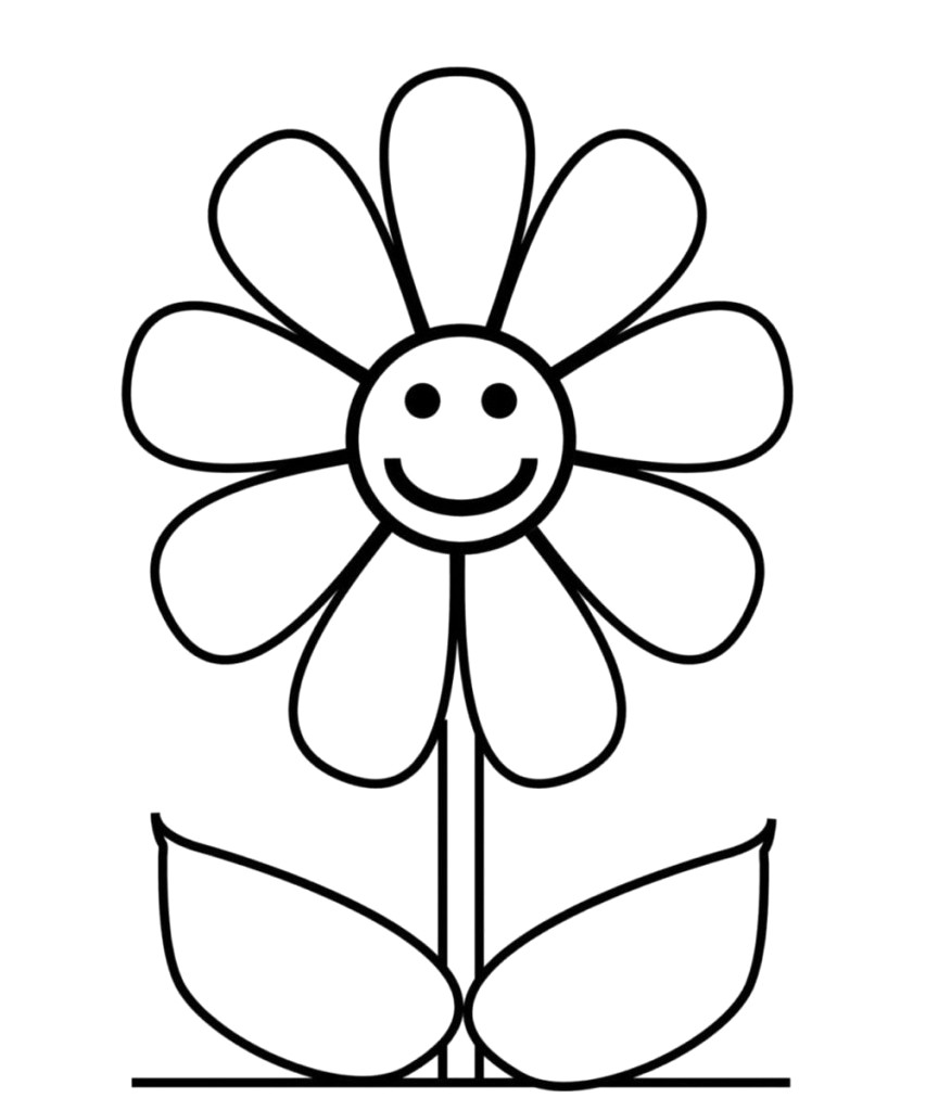 853x1024 Hard Flower Coloring Pages Flowers Colors For Fancy