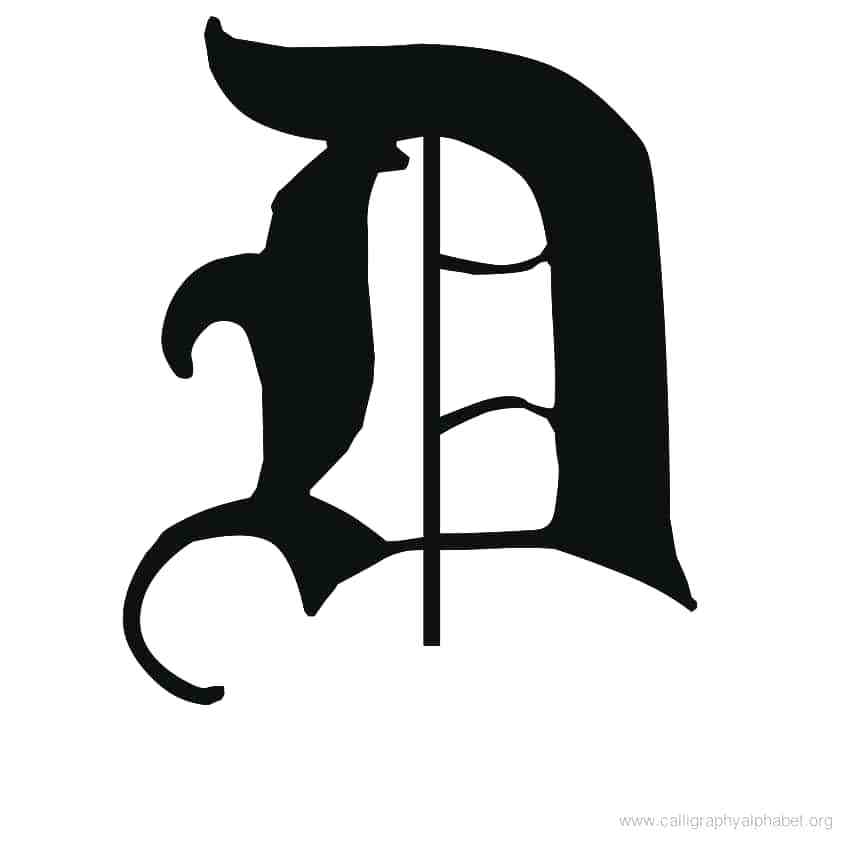 850x850 fancy lowercase d calligraphy alphabet d alphabet d calligraphy
