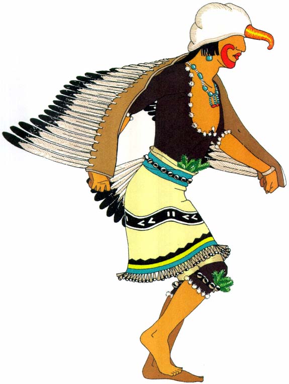 575x764 Ceremonial Costumes Of The Pueblo Indians