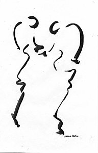 192x300 Dancers Drawings