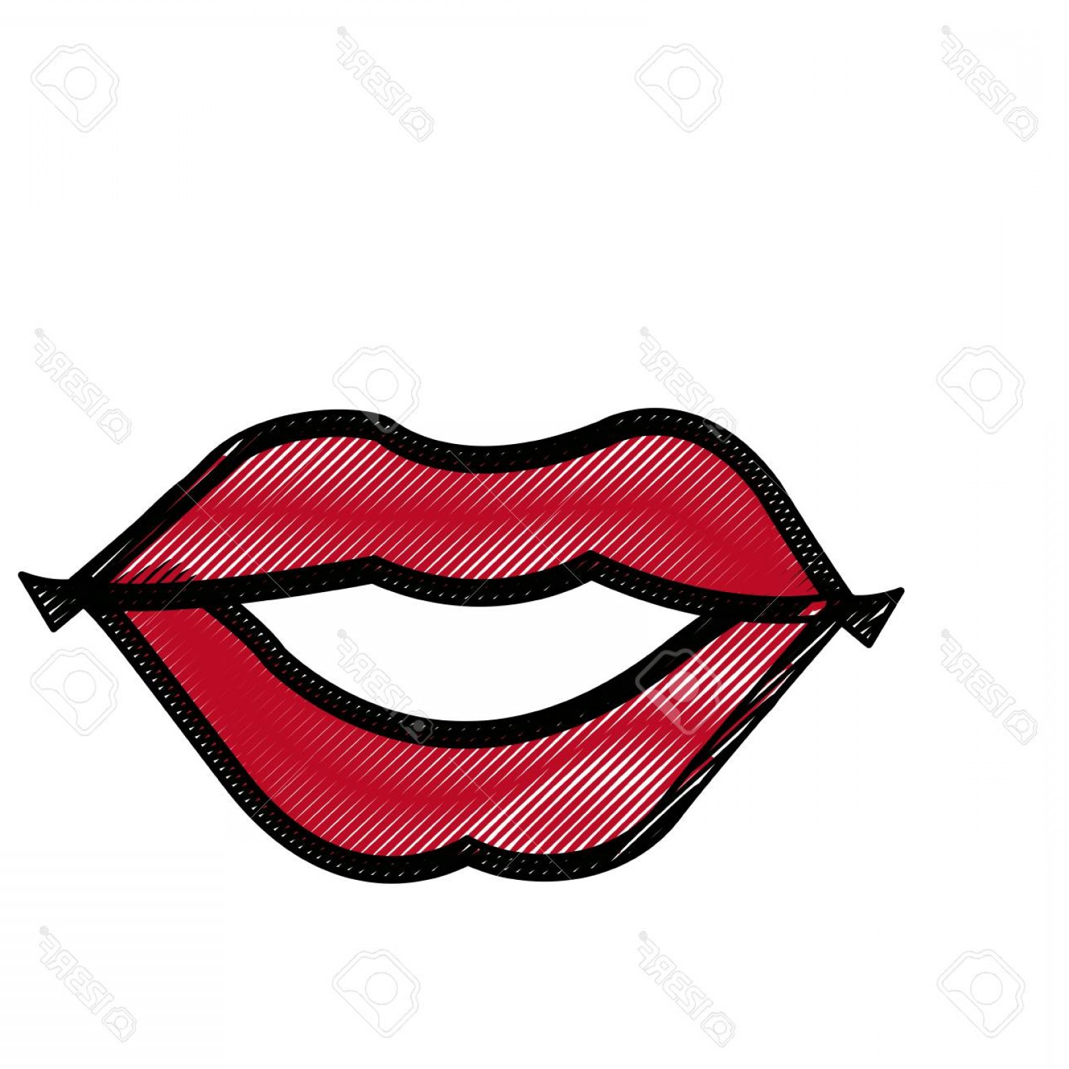 1560x1560 Vector Drawing Lips Hoodamathrun