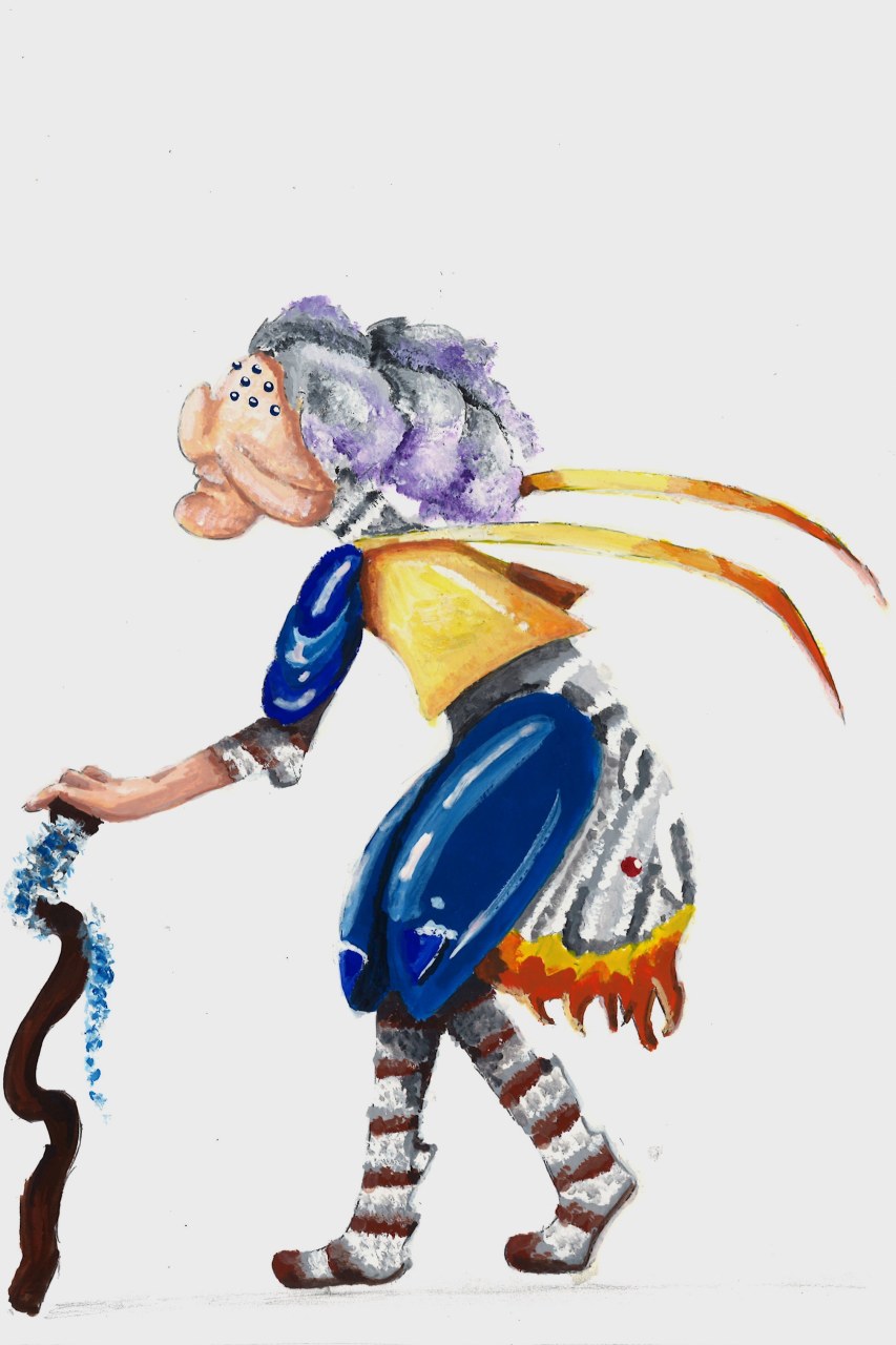 853x1280 Grandma Aranha