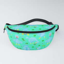 264x264 Dodo Drawing Fanny Packs