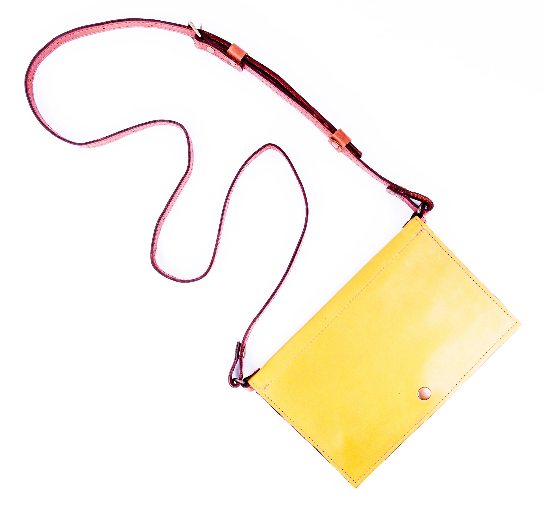 1800x1667 Yellow Leather Hands Free Fanny Pack, Cross Body Bag, Gift For Her
