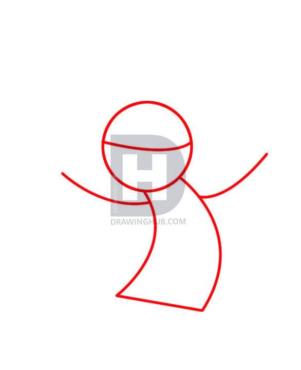 586x720 How To Draw Fantasia, Wizard Mickey, Step