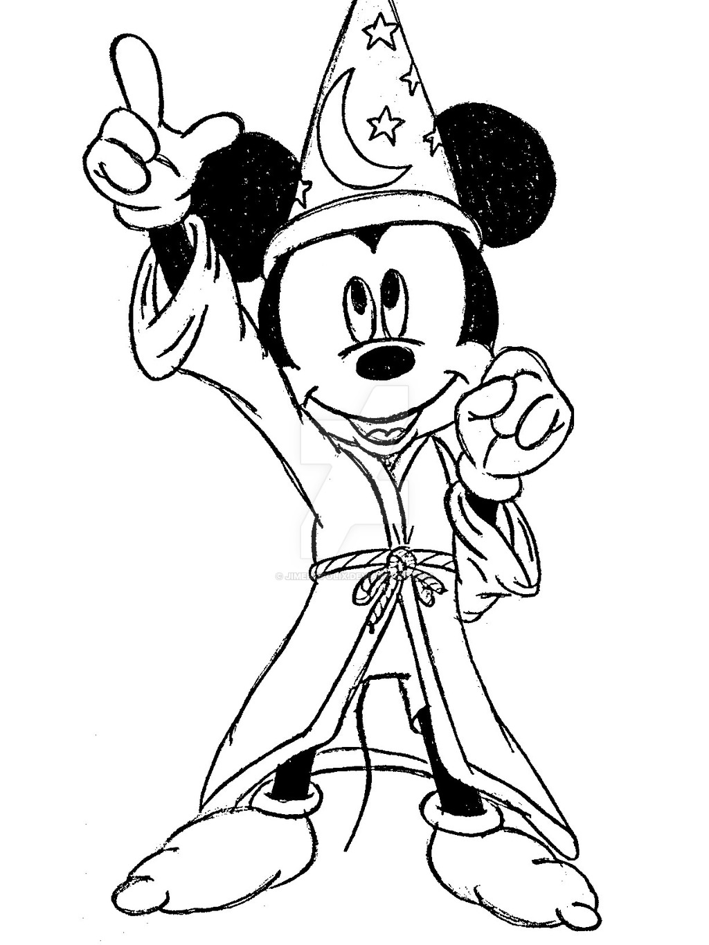 1024x1365 Sorcerer Mickey