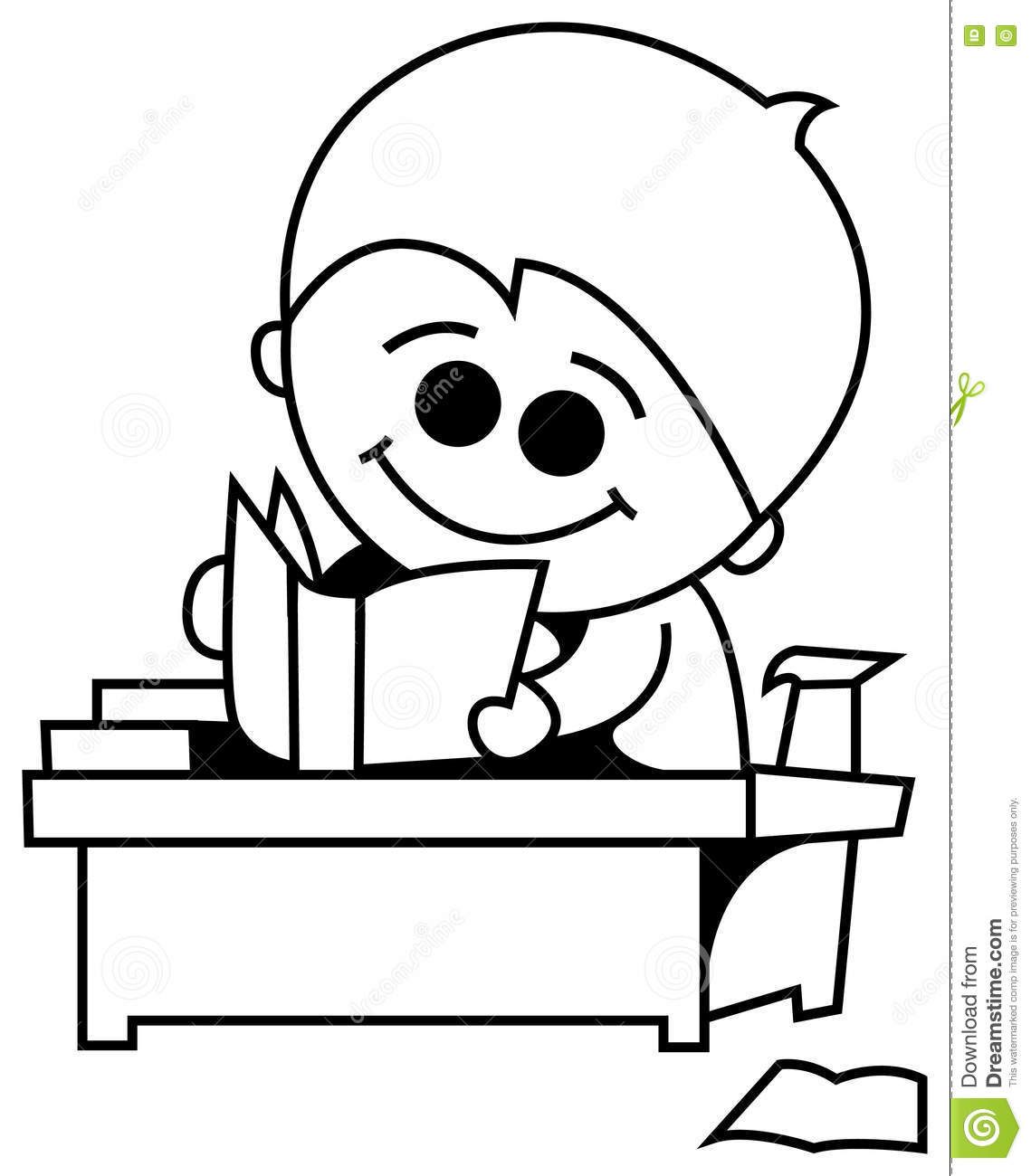 1139x1300 Fantastic Drawing Of Kid Reading Collection