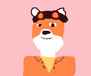 300x250 Fox Wearing A Suit