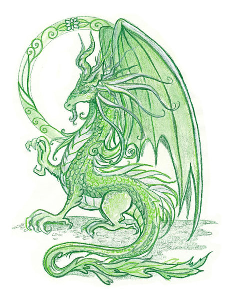 463x600 Fantasy Dragon Drawings