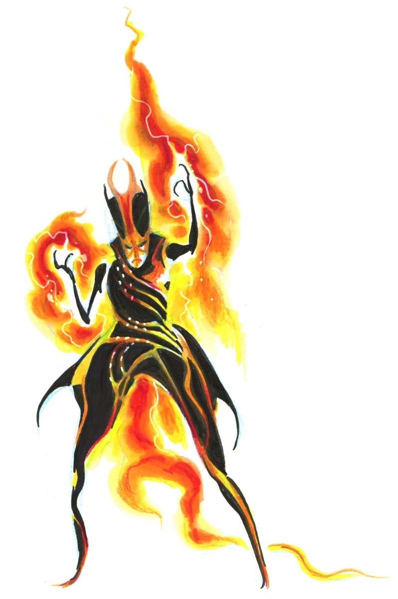 798x1200 Kent Burles On Twitter Firewalker From A Character A Day