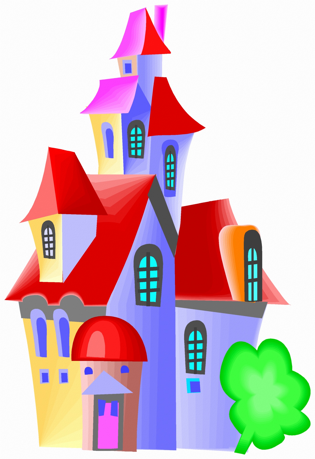 1318x1920 Illustration, Colorful, Free Expression, Imaginatively, Drawing