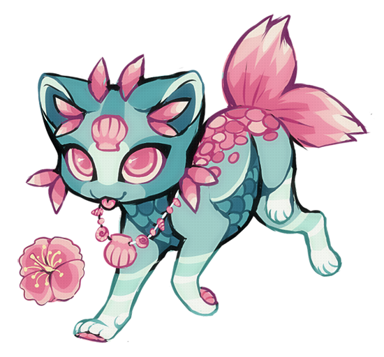 550x512 Cute Fantasy Animals Drawing