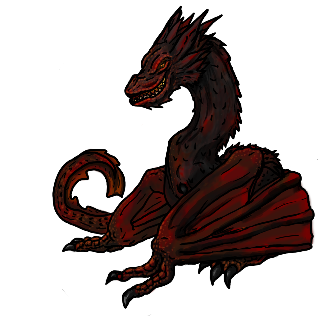 1024x1024 Collection Of Free Smaug Drawing Dragon Download On Ui Ex