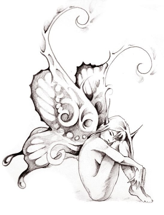 547x717 Fairy Tattoos Ideas For Girls To Look Sensually Beautiful