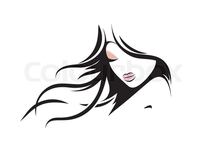 800x541 Portrait Of A Beautiful Fantasy Girl Stock Vector Colourbox