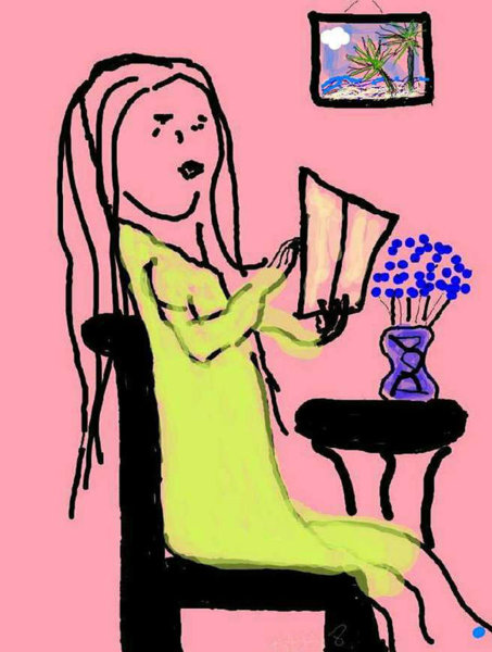 453x600 Tropical Fantasy Drawings Fine Art America