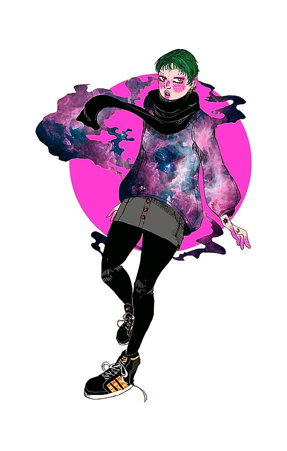 572x900 Fantasy Girl Drawing