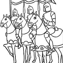 220x220 Knight Coloring Pages