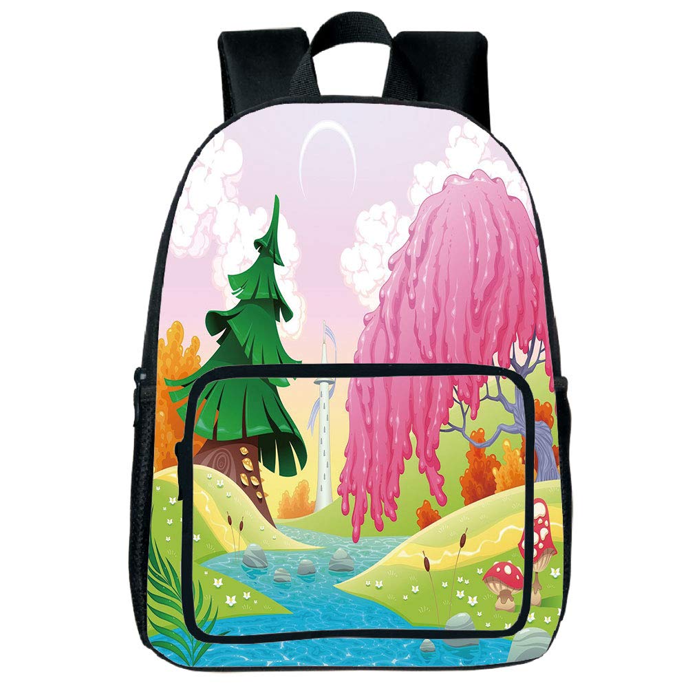 1000x1000 Polychromatic Optional Square Front Bag Backpack