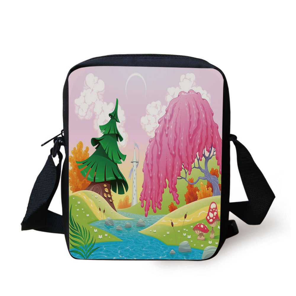 1000x1000 iprint cartoon,fantasy landscape with unusual trees