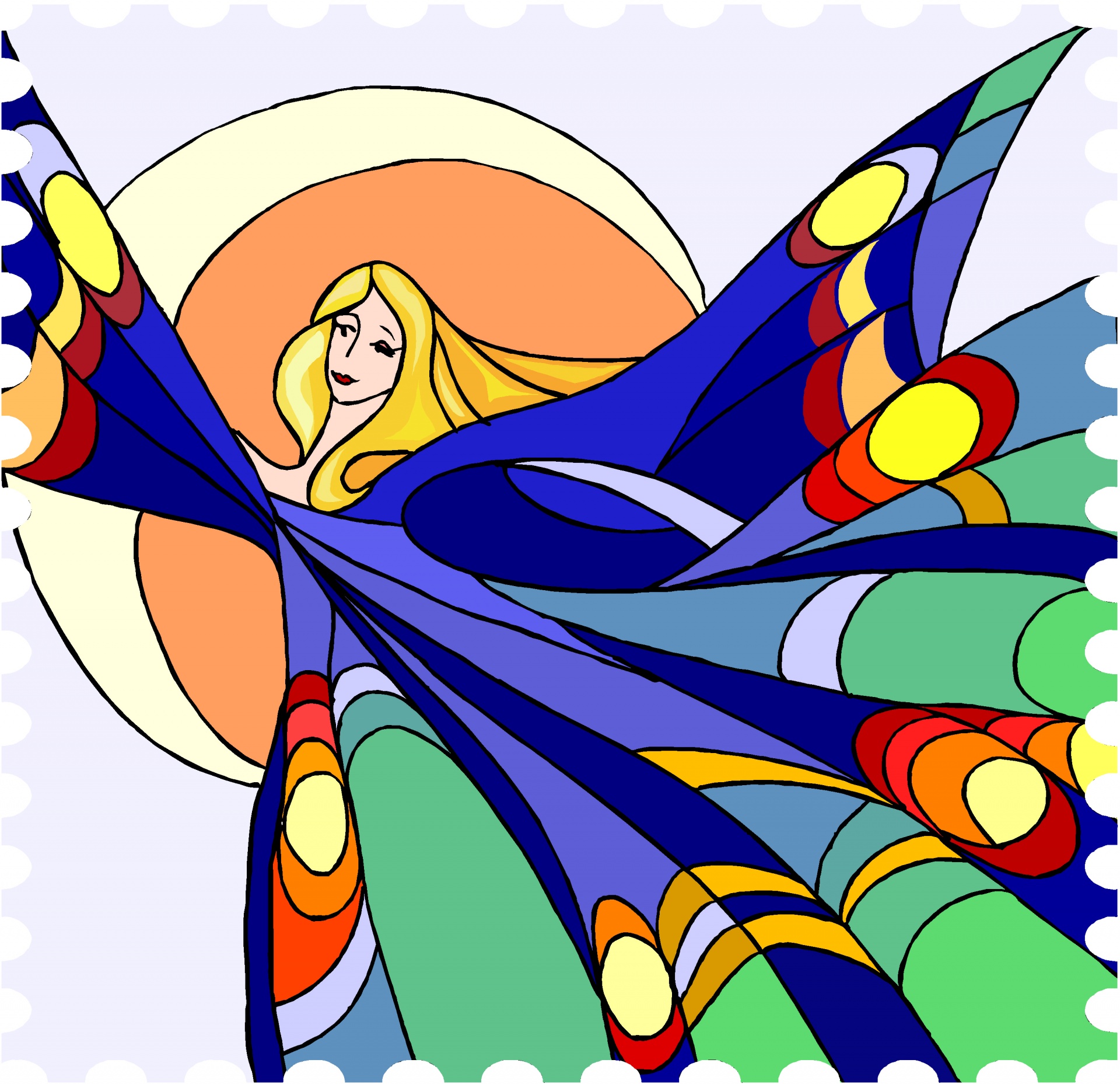 1920x1857 Illustration, Colorful, Free Expression, Imaginatively, Drawing