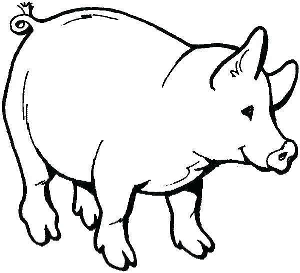 600x547 Free Printable Coloring Pages Farm Animals