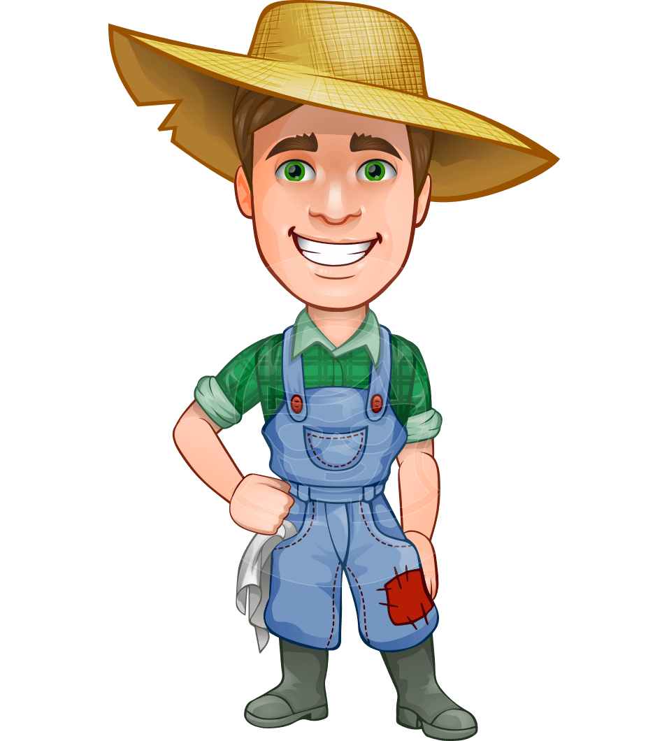 957x1060 Collection Of Free Farmer Drawing Animated Download On Ui Ex